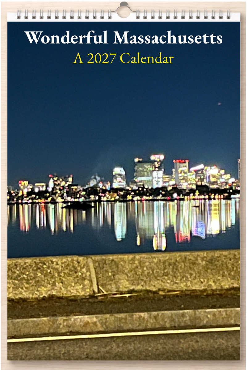 Wonderful Massachusetts: A 2027 Calendar