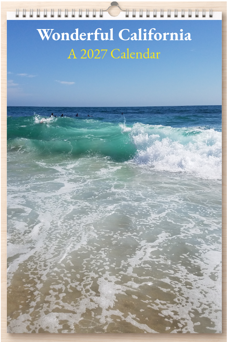 Wonderful California: A 2027 Calendar
