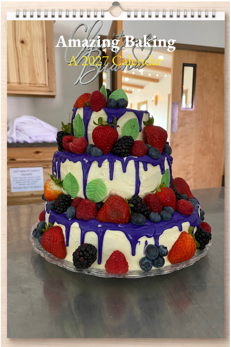 Amazing Baking: A 2027 Calendar