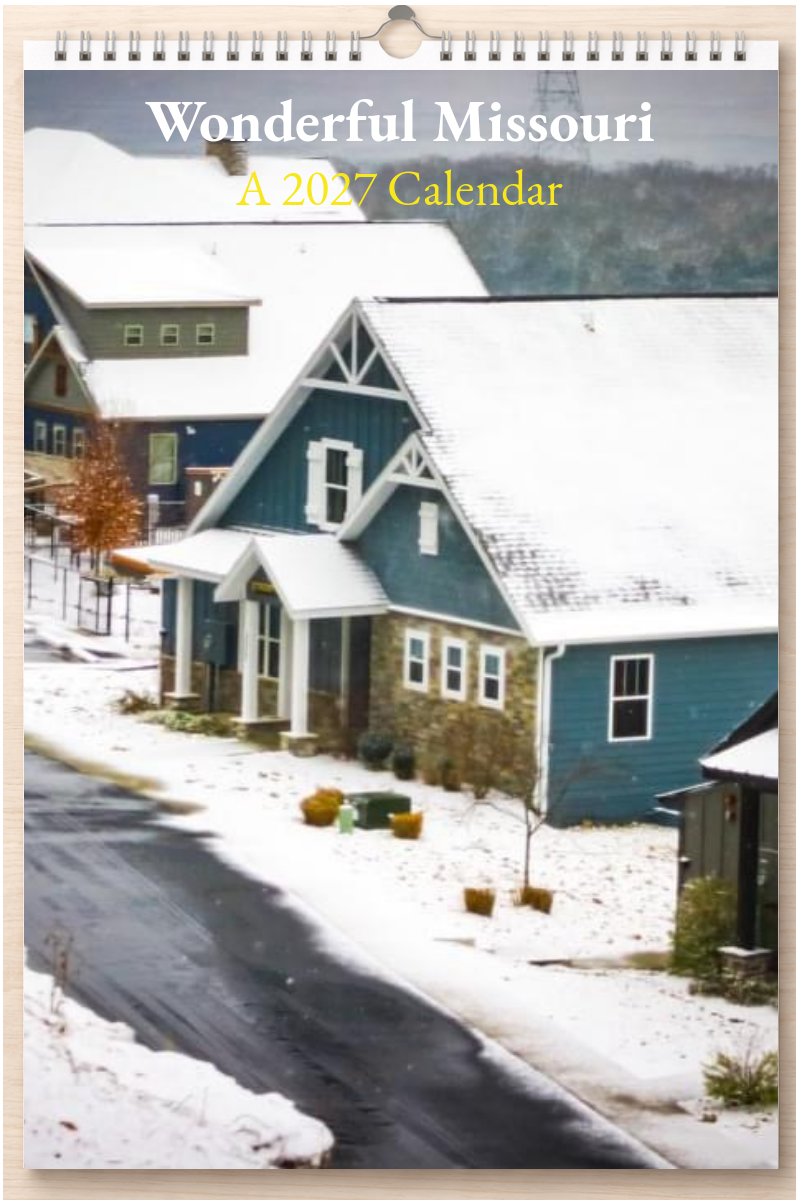 Wonderful Missouri: A 2027 Calendar