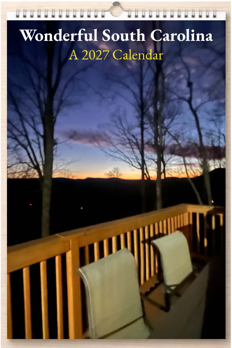 Wonderful South Carolina: A 2027 Calendar