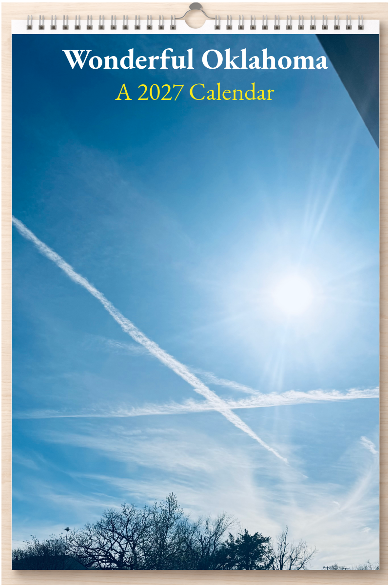 Wonderful Oklahoma: A 2027 Calendar