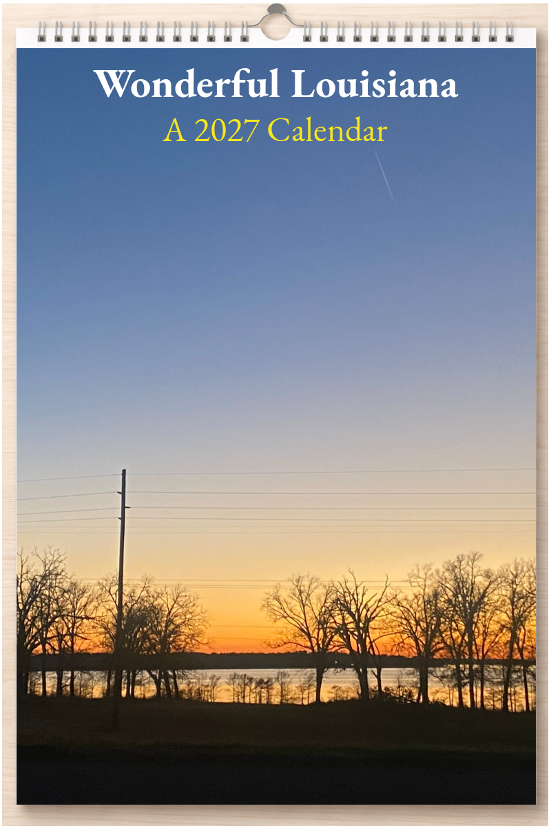 Wonderful Louisiana: A 2027 Calendar
