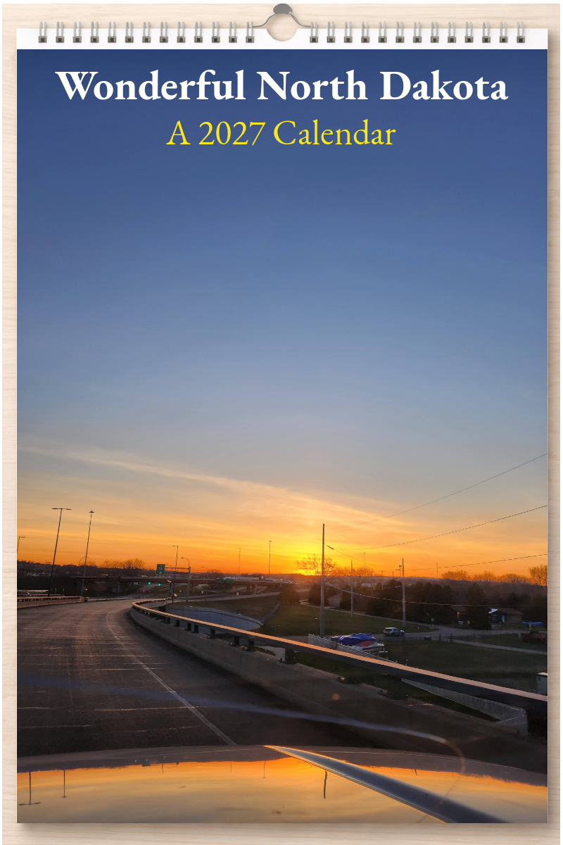 Wonderful North Dakota: A 2027 Calendar