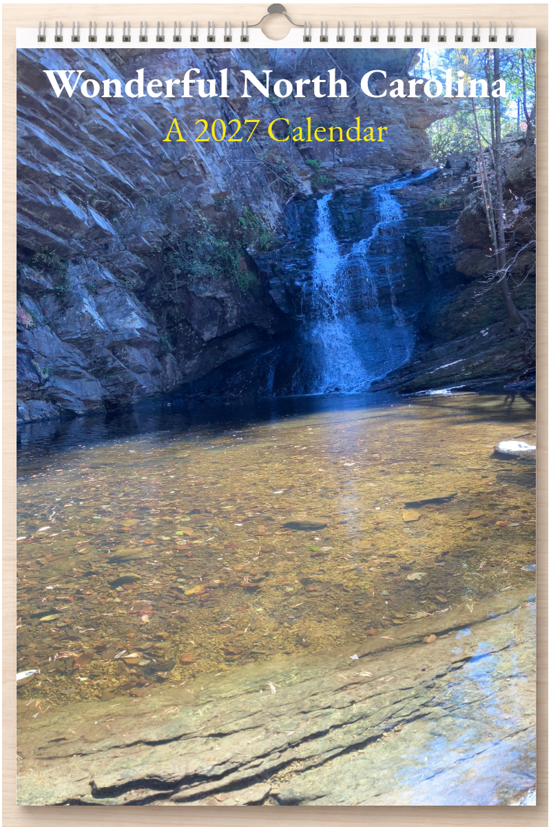 Wonderful North Carolina: A 2027 Calendar