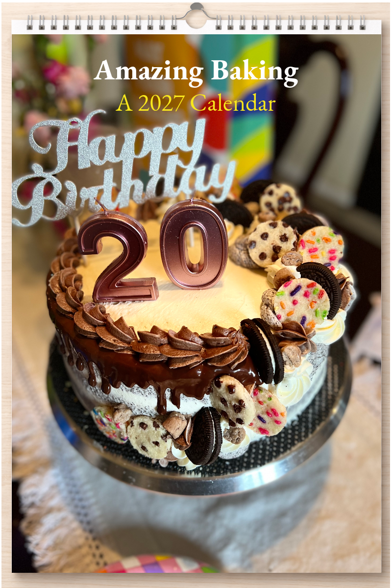 Amazing Baking: A 2027 Calendar