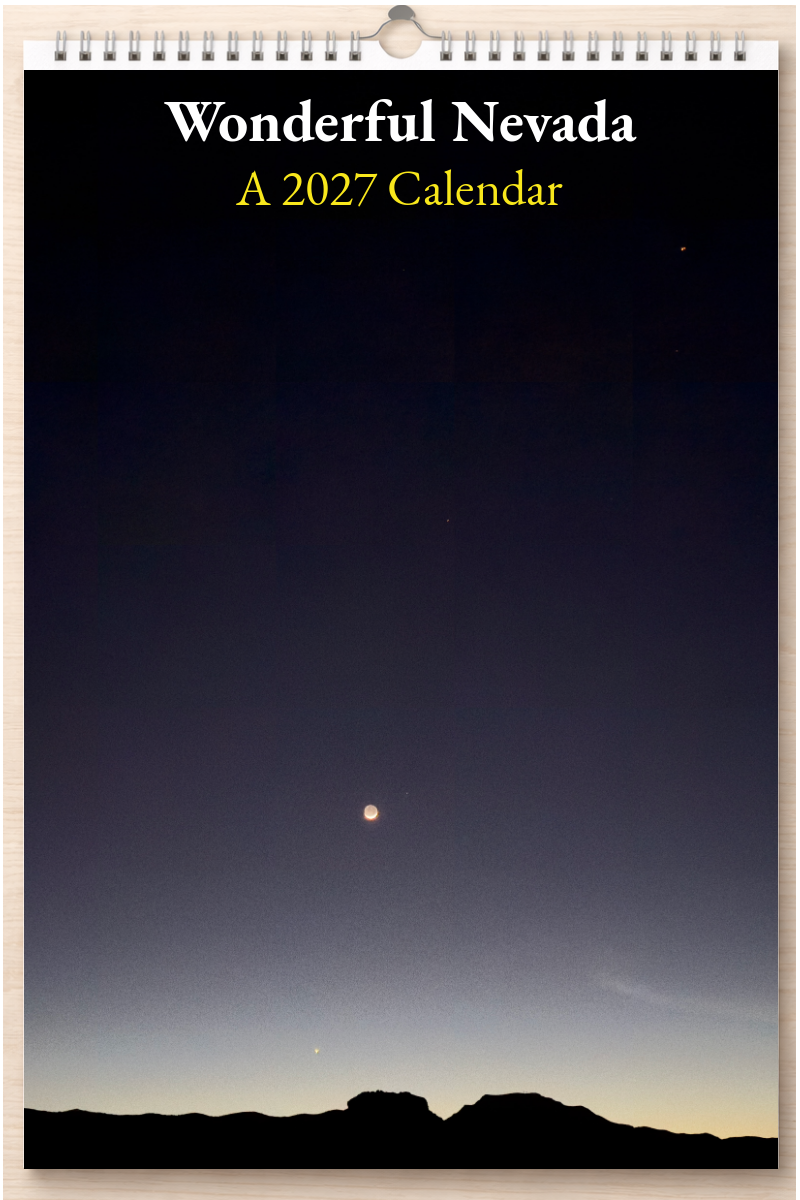 Wonderful Nevada: A 2027 Calendar