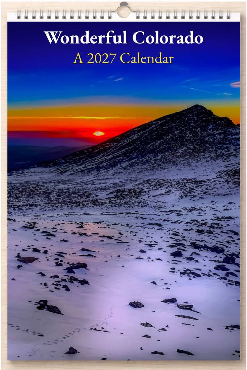 Wonderful Colorado: A 2027 Calendar