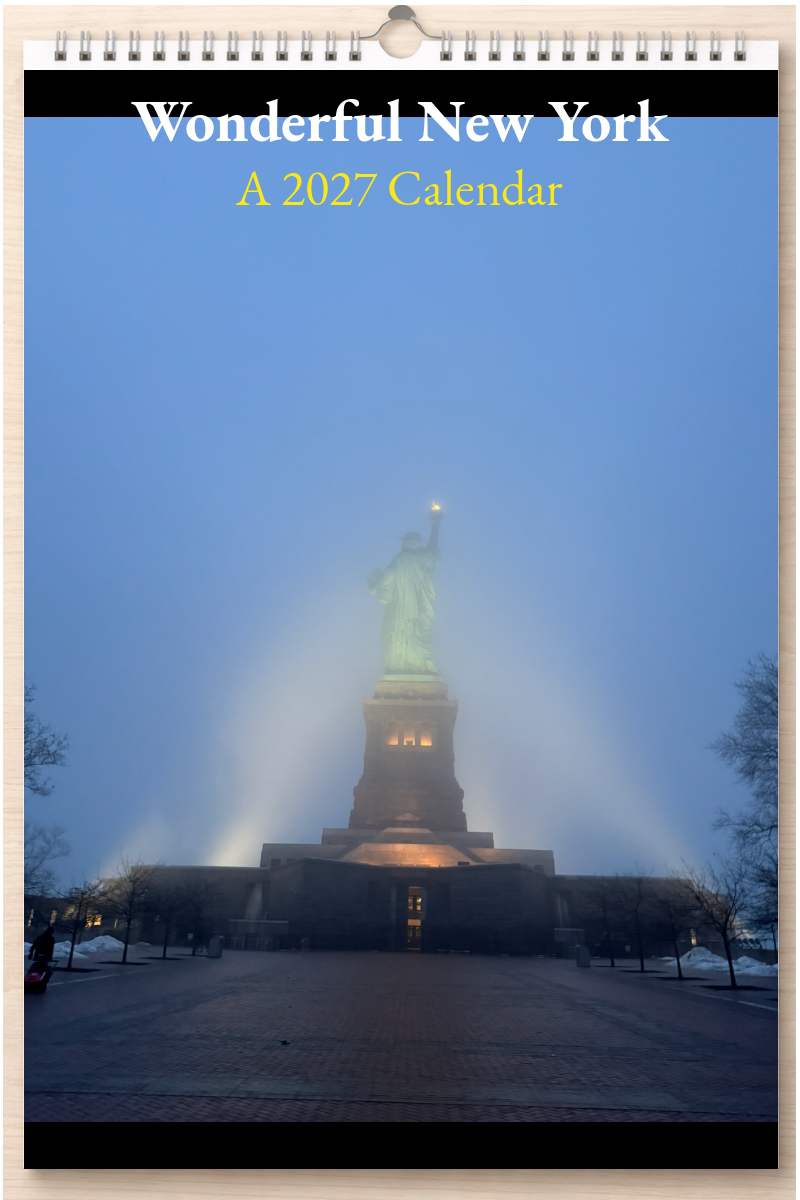 Wonderful New York: A 2027 Calendar