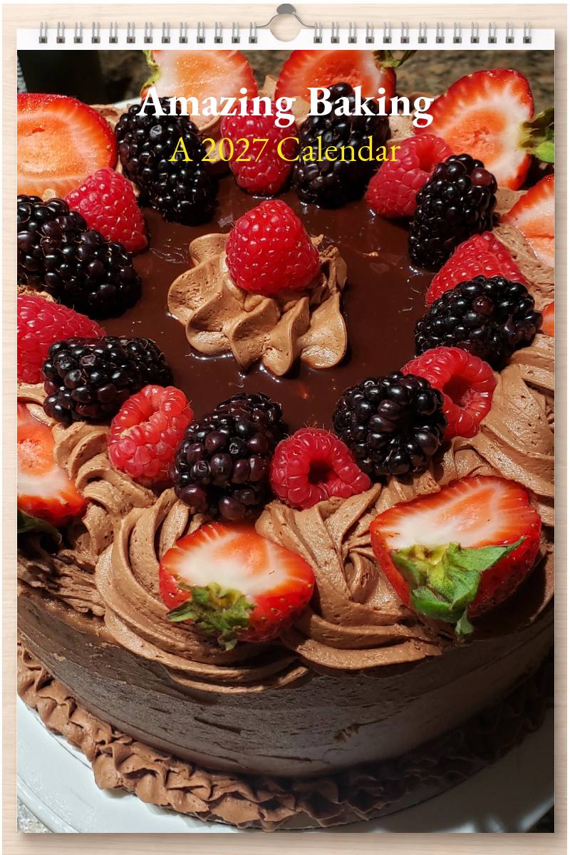 Amazing Baking: A 2027 Calendar