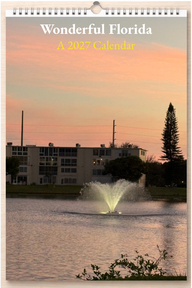 Wonderful Florida: A 2027 Calendar