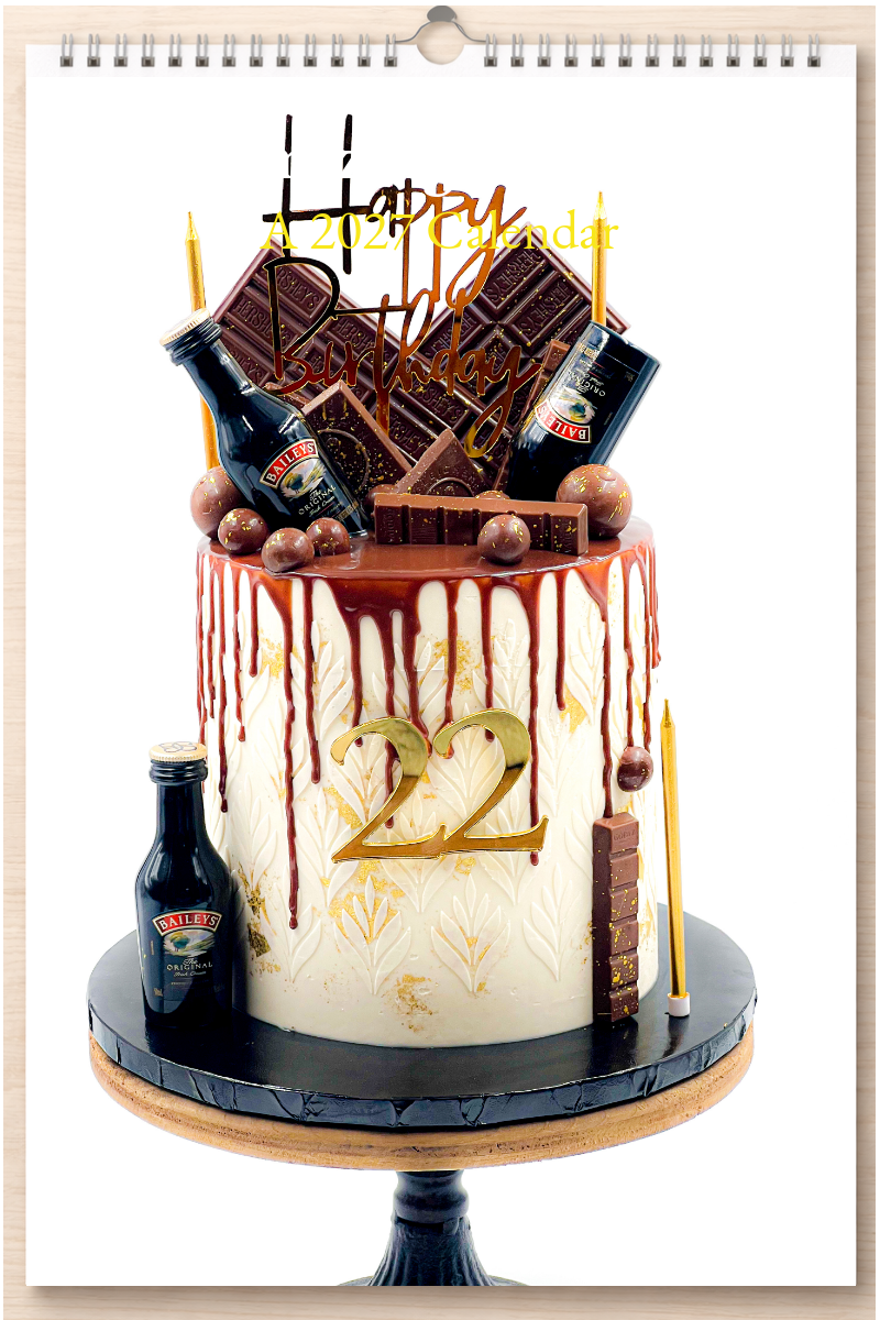 Amazing Baking: A 2027 Calendar