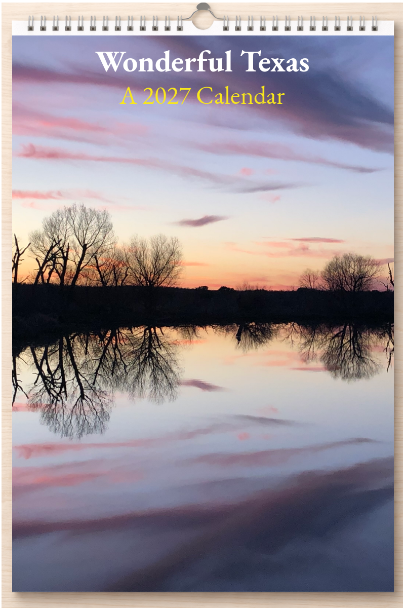 Wonderful Texas: A 2027 Calendar