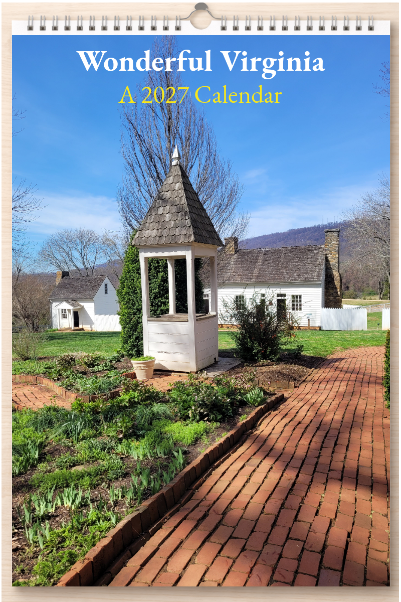 Wonderful Virginia: A 2027 Calendar