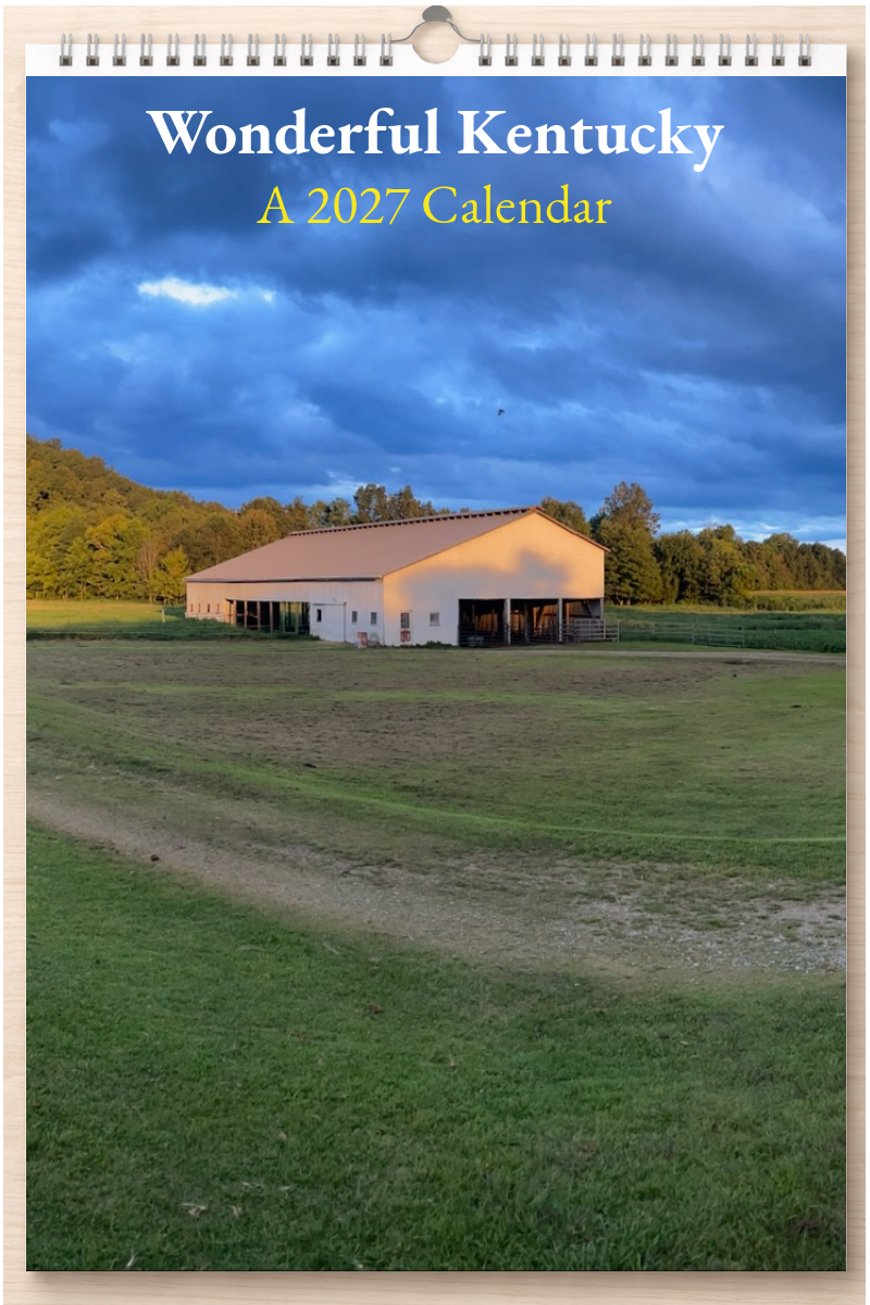 Wonderful Kentucky: A 2027 Calendar