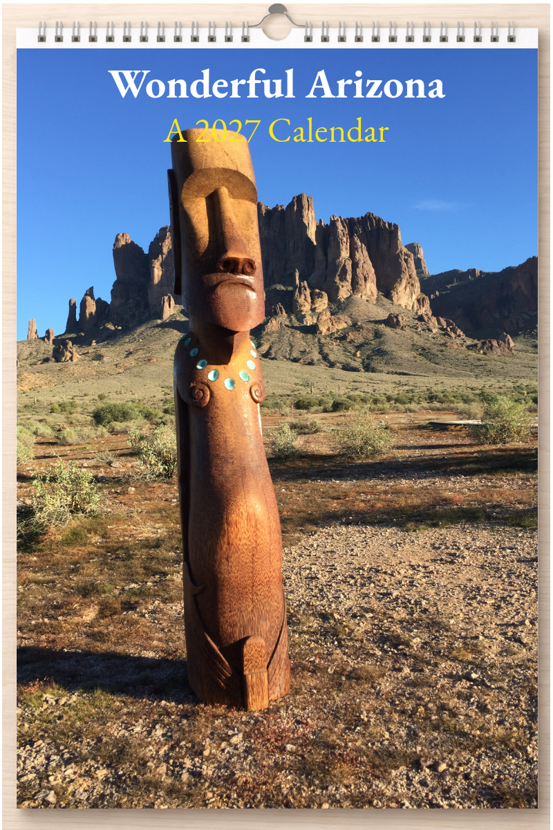 Wonderful Arizona: A 2027 Calendar