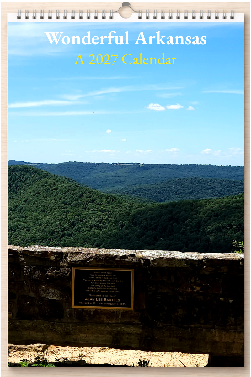 Wonderful Arkansas: A 2027 Calendar