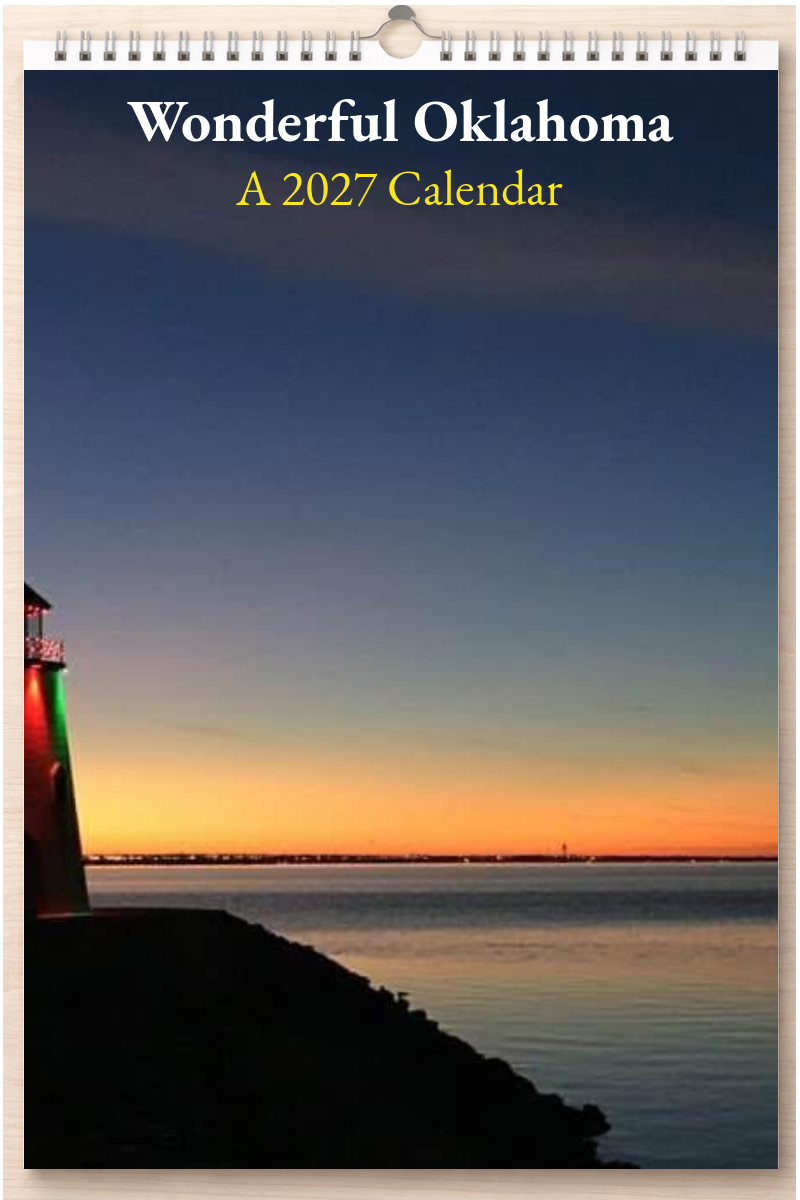 Wonderful Oklahoma: A 2027 Calendar