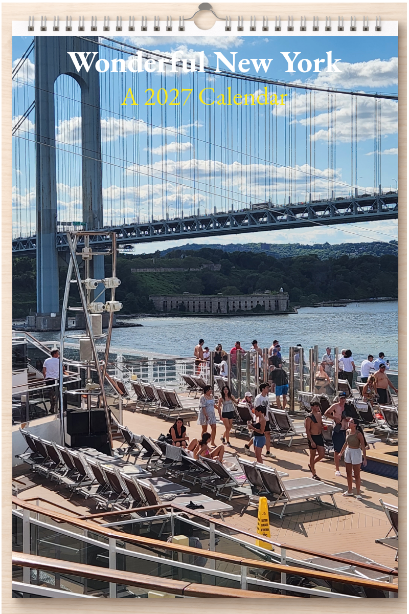 Wonderful New York: A 2027 Calendar