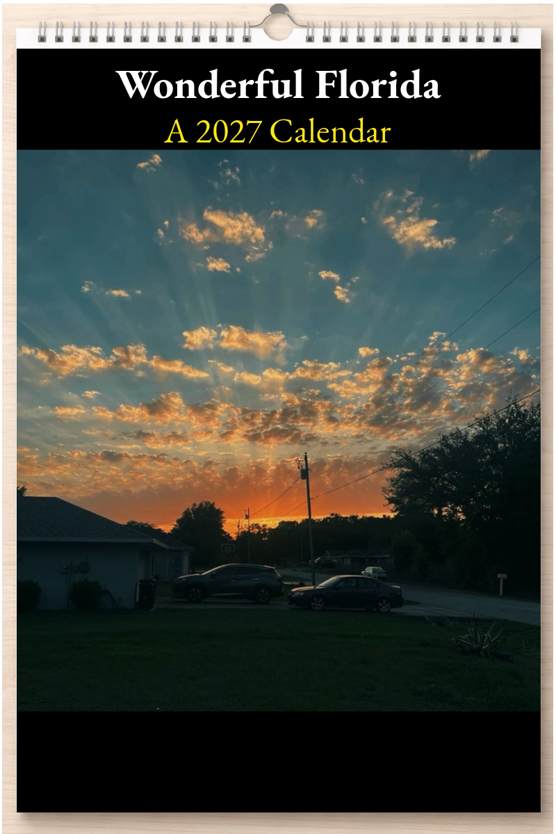 Wonderful Florida: A 2027 Calendar