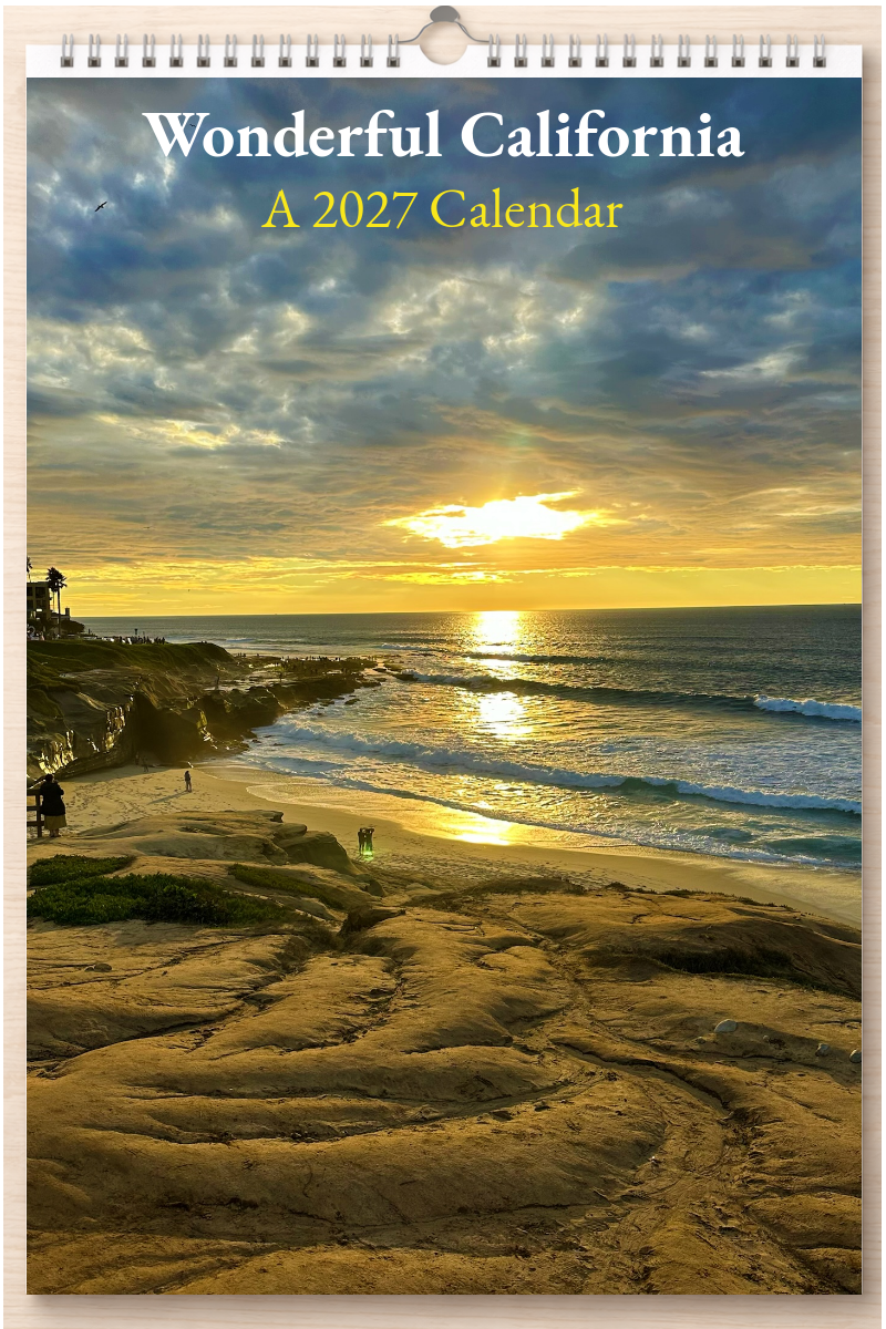 Wonderful California: A 2027 Calendar