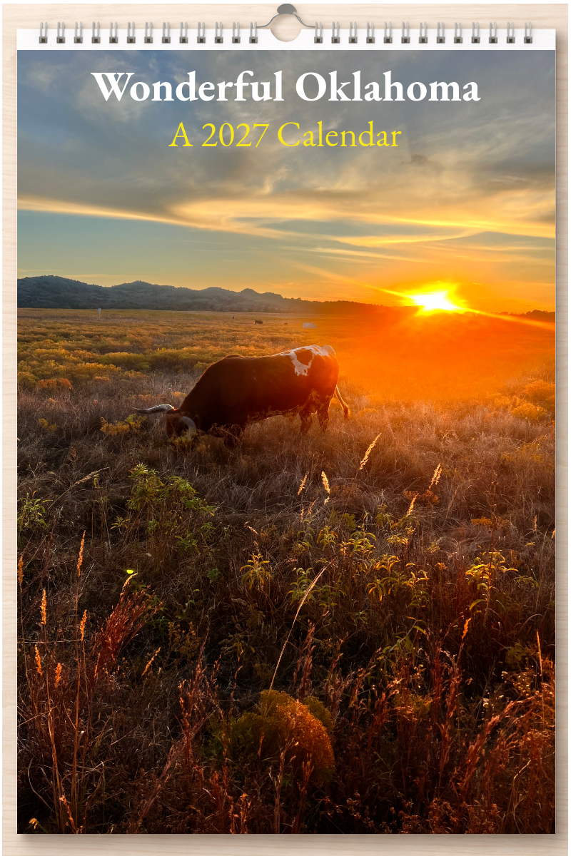 Wonderful Oklahoma: A 2027 Calendar
