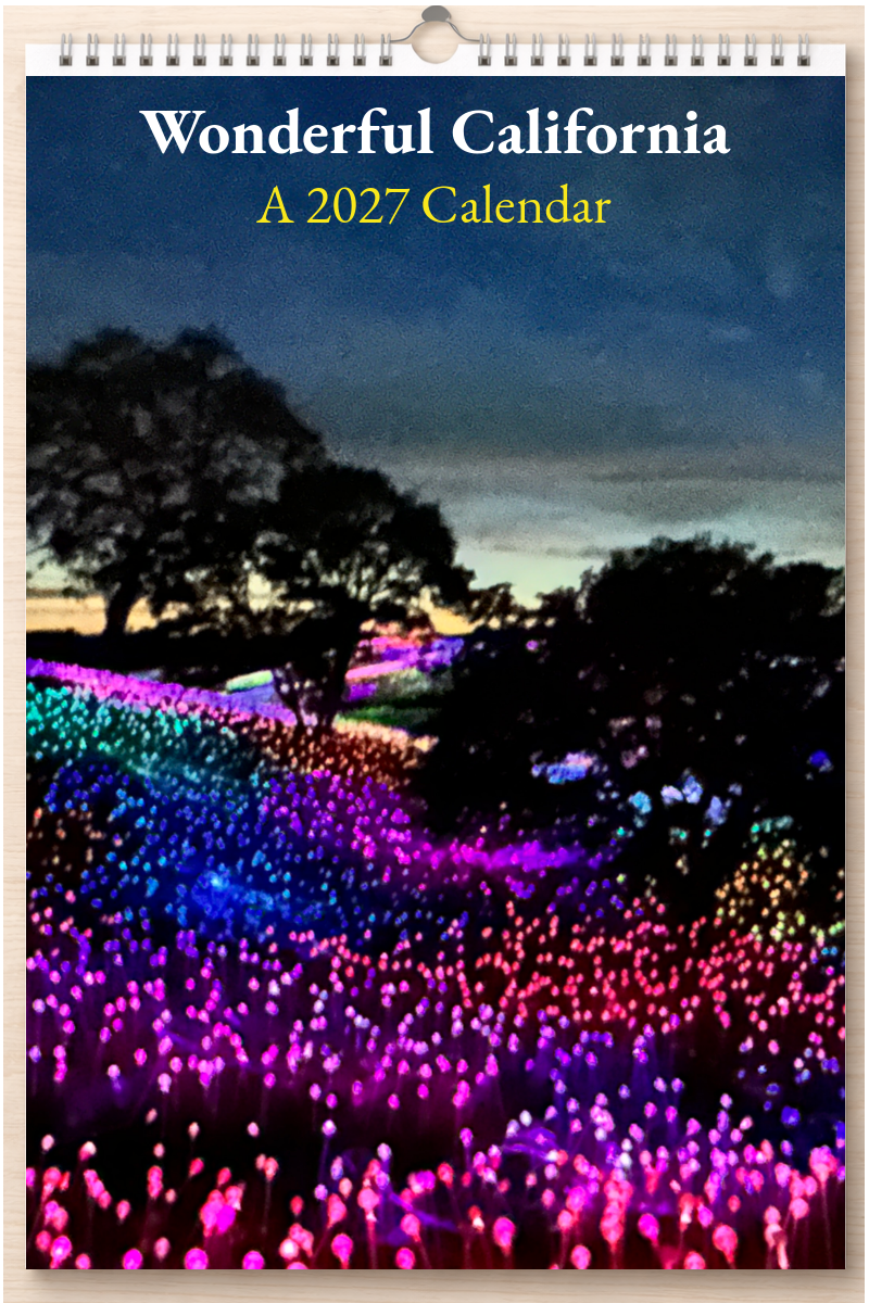 Wonderful California: A 2027 Calendar