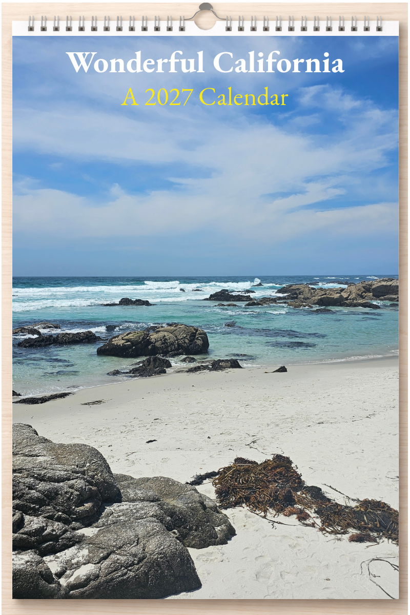 Wonderful California: A 2027 Calendar