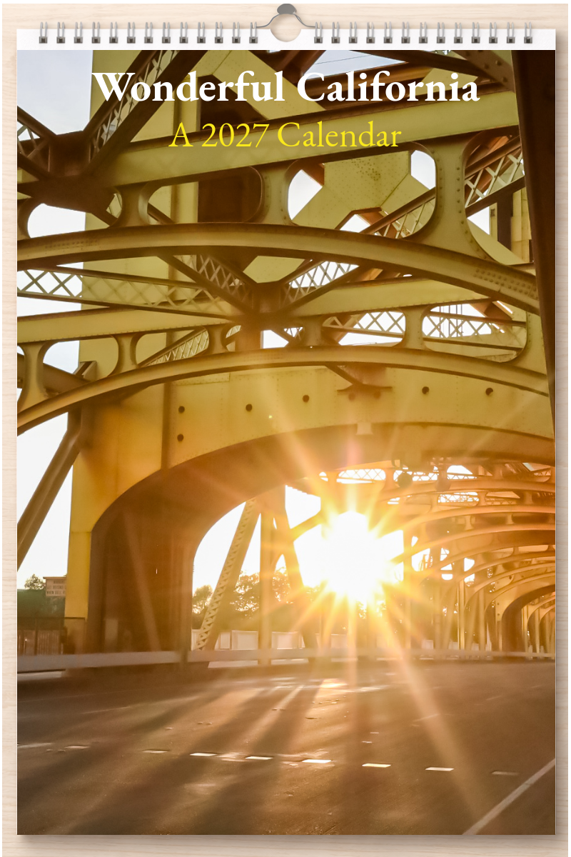 Wonderful California: A 2027 Calendar