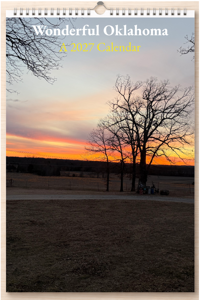 Wonderful Oklahoma: A 2027 Calendar