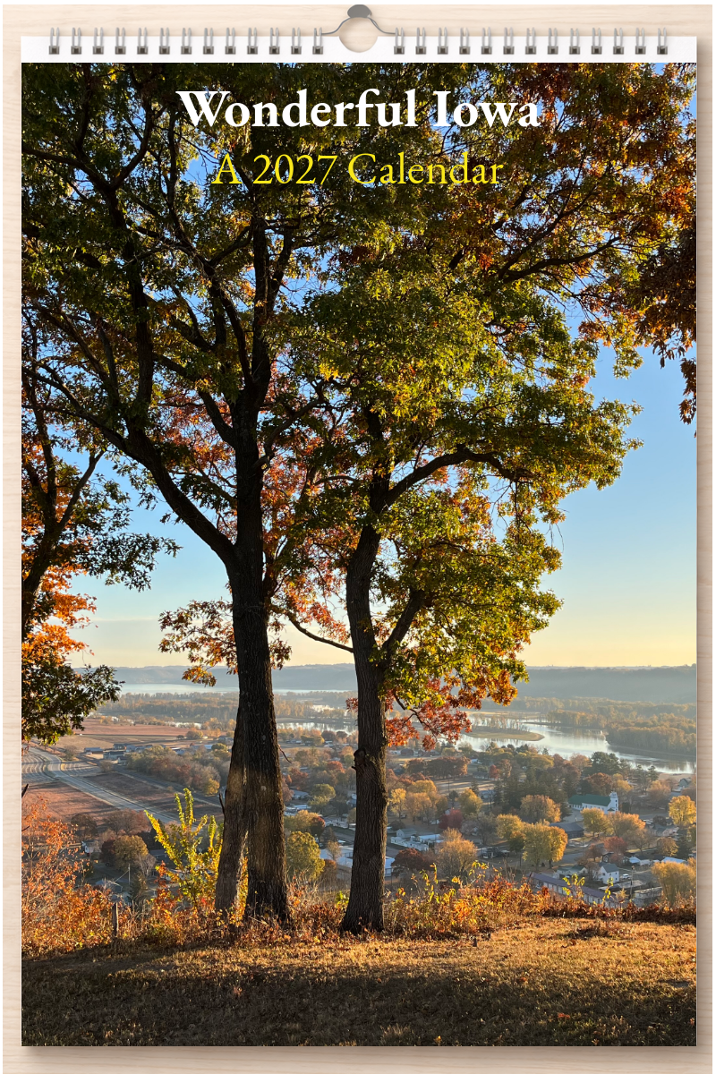 Wonderful Iowa: A 2027 Calendar