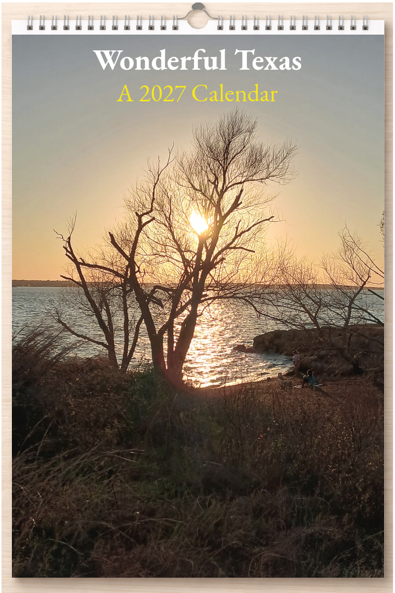 Wonderful Texas: A 2027 Calendar