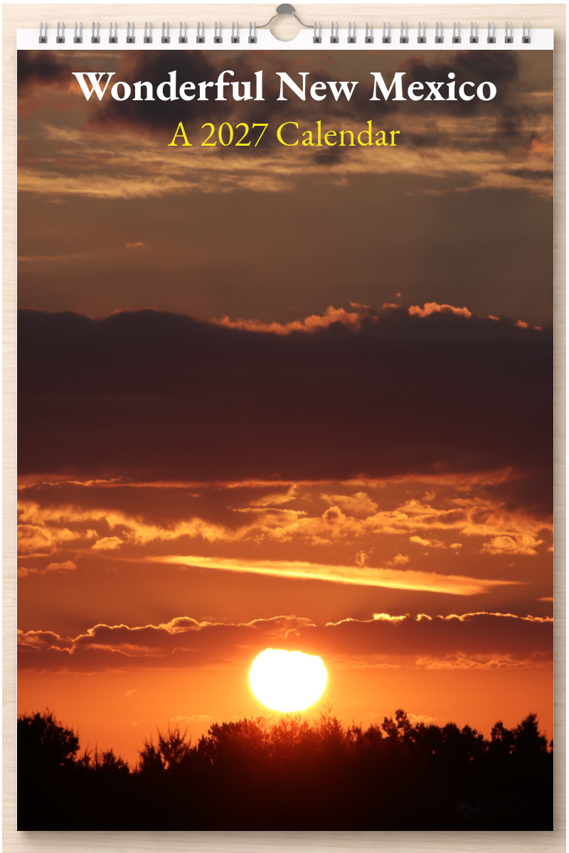 Wonderful New Mexico: A 2027 Calendar