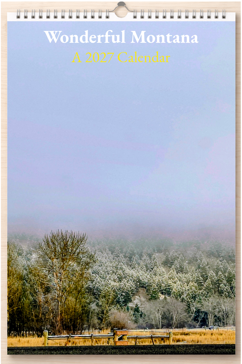 Wonderful Montana: A 2027 Calendar