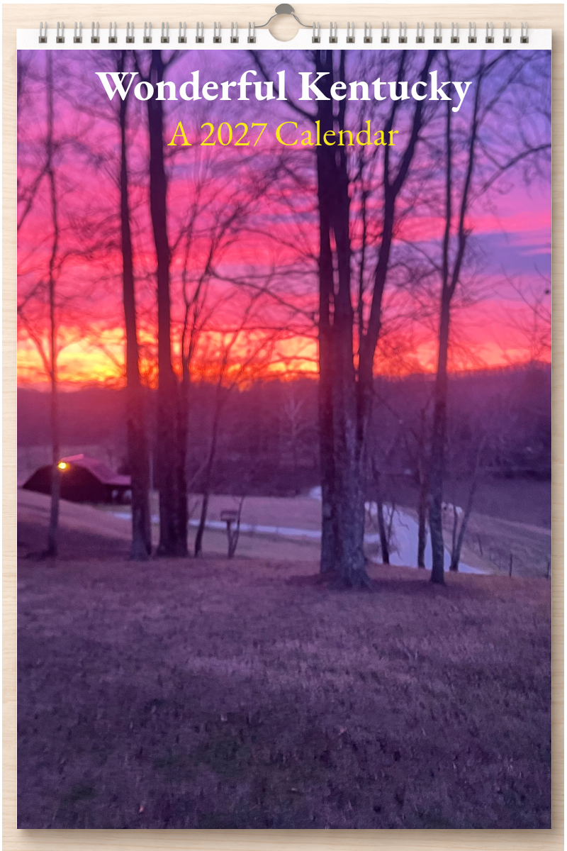 Wonderful Kentucky: A 2027 Calendar