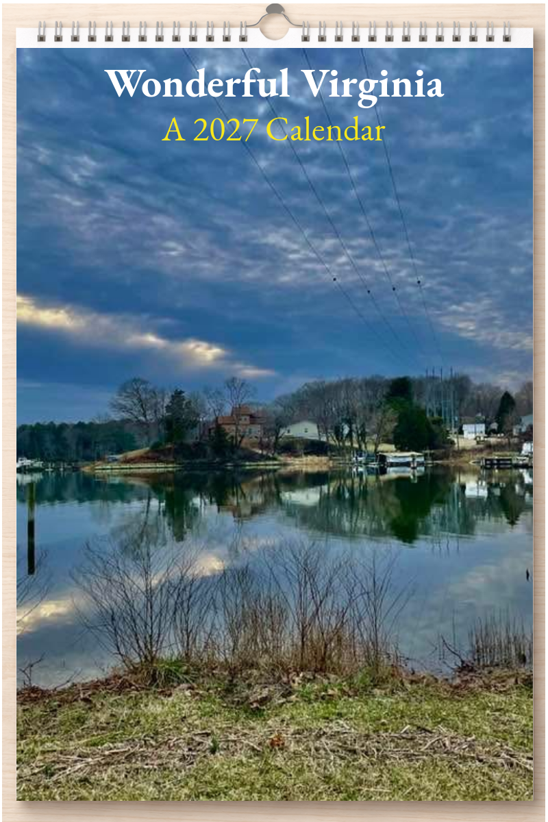 Wonderful Virginia: A 2027 Calendar