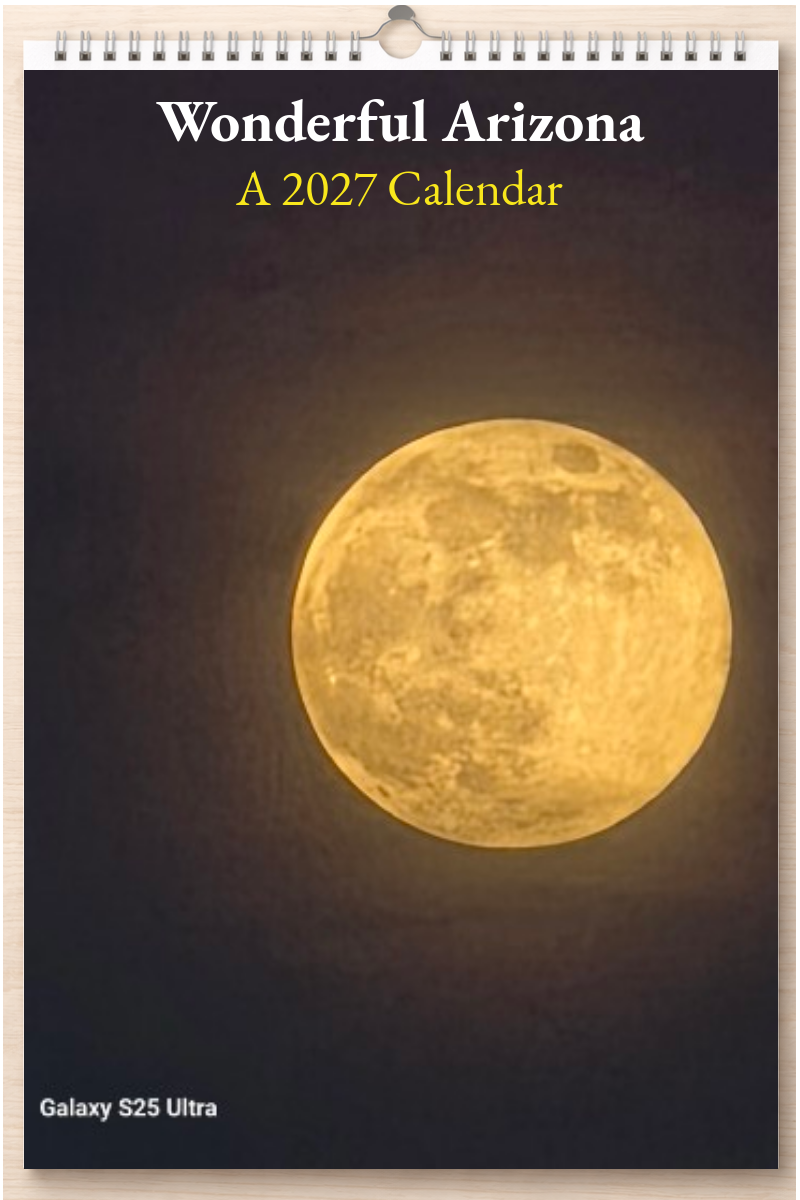 Wonderful Arizona: A 2027 Calendar