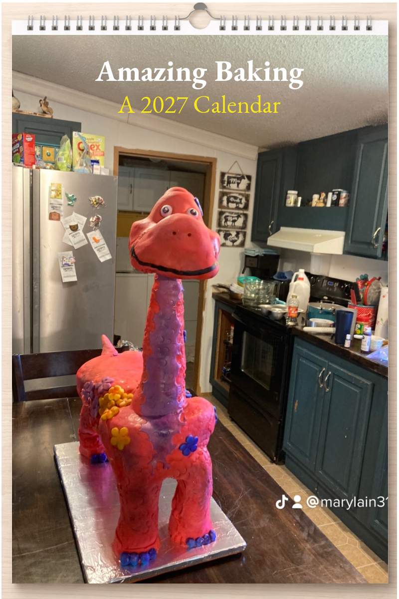 Amazing Baking: A 2027 Calendar
