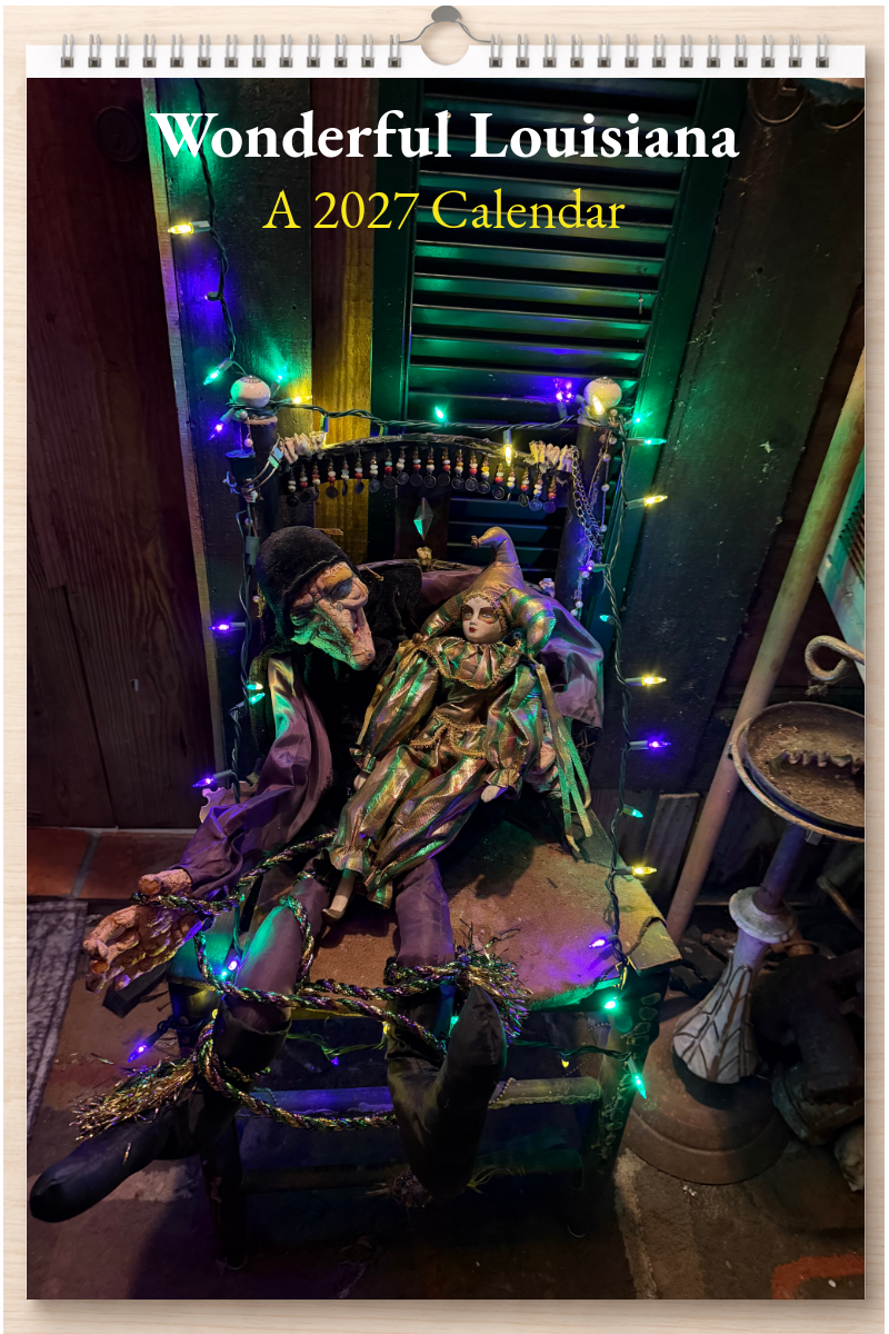 Wonderful Louisiana: A 2027 Calendar