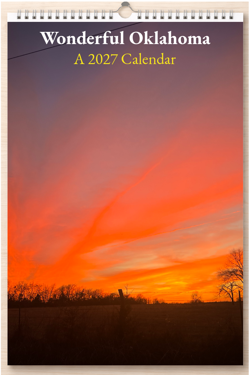 Wonderful Oklahoma: A 2027 Calendar