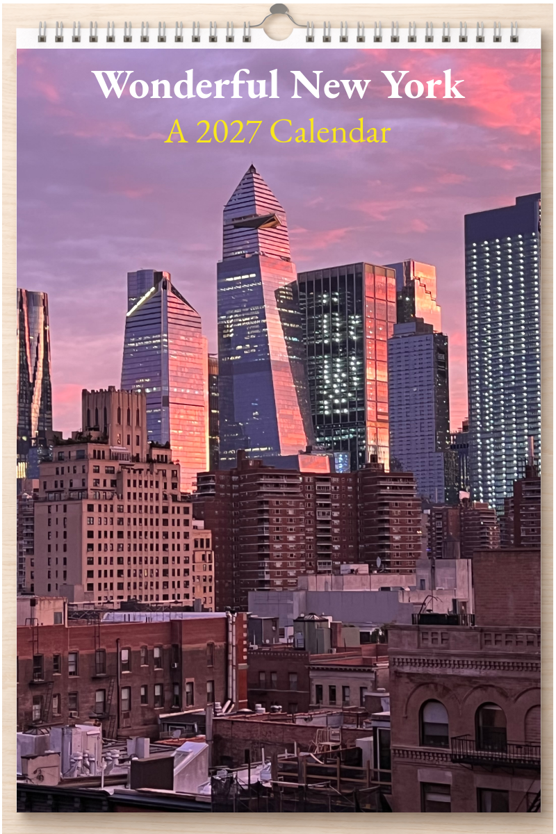 Wonderful New York: A 2027 Calendar