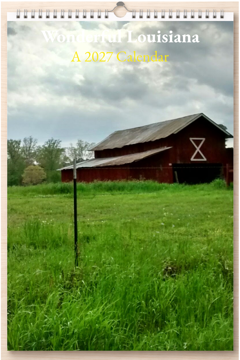Wonderful Louisiana: A 2027 Calendar