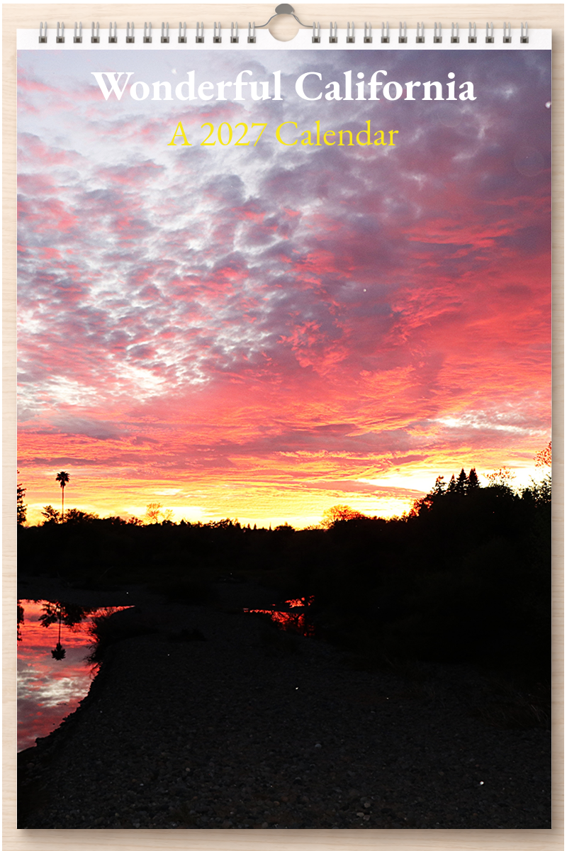 Wonderful California: A 2027 Calendar