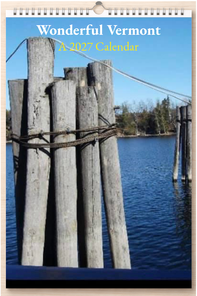 Wonderful Vermont: A 2027 Calendar