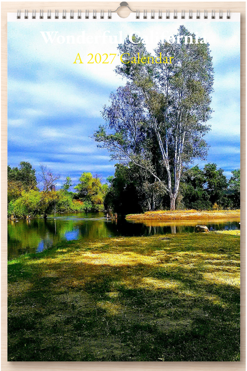 Wonderful California: A 2027 Calendar