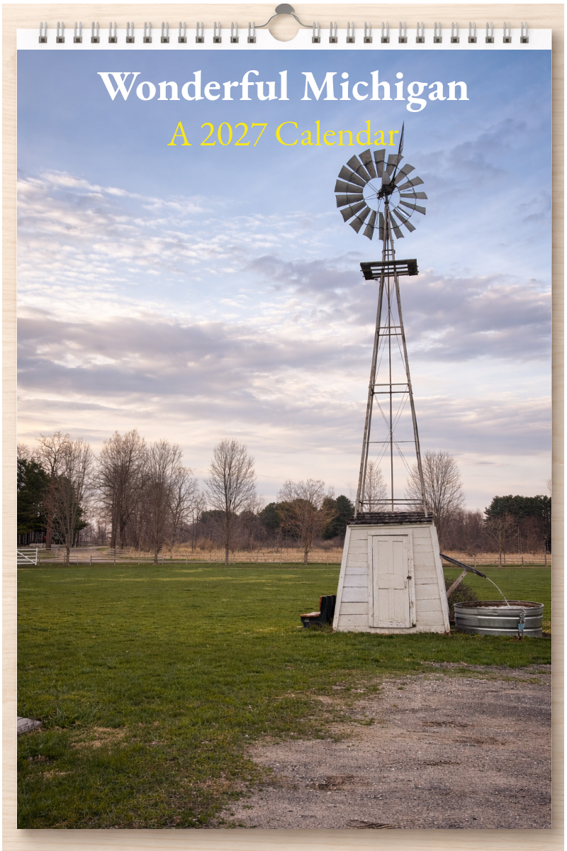 Wonderful Michigan: A 2027 Calendar