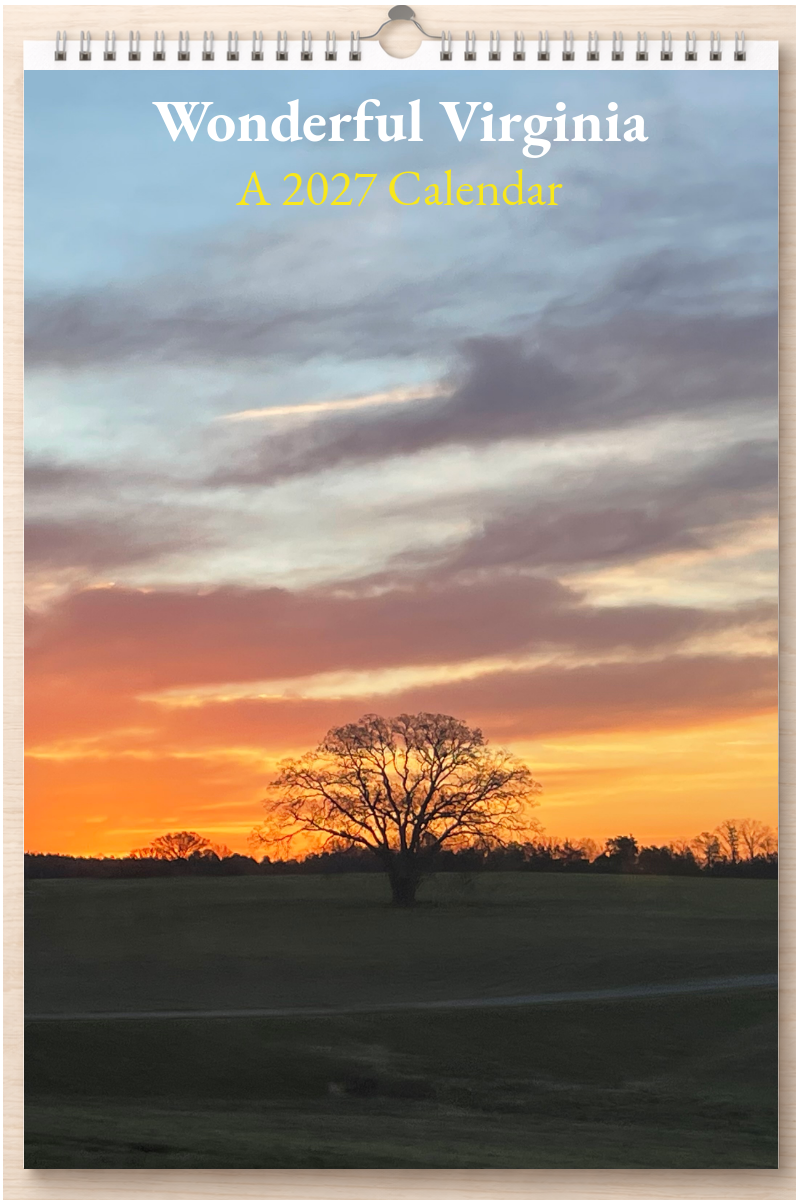 Wonderful Virginia: A 2027 Calendar