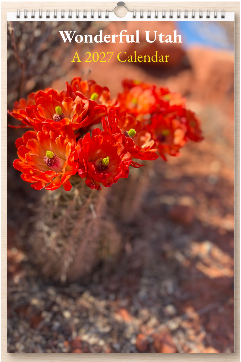 Wonderful Utah: A 2027 Calendar