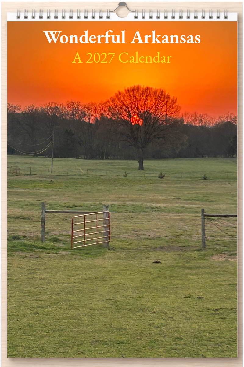 Wonderful Arkansas: A 2027 Calendar