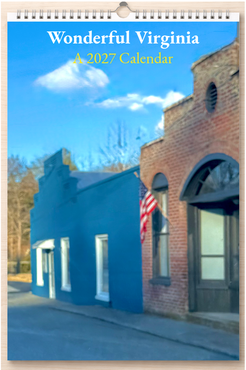 Wonderful Virginia: A 2027 Calendar